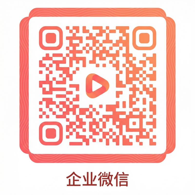 高清3D动漫商务二维码